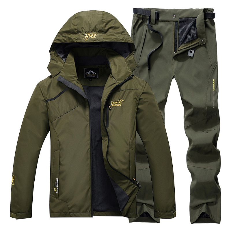 Fishing Pants Waterproof - Terno de pesca à prova d'água,