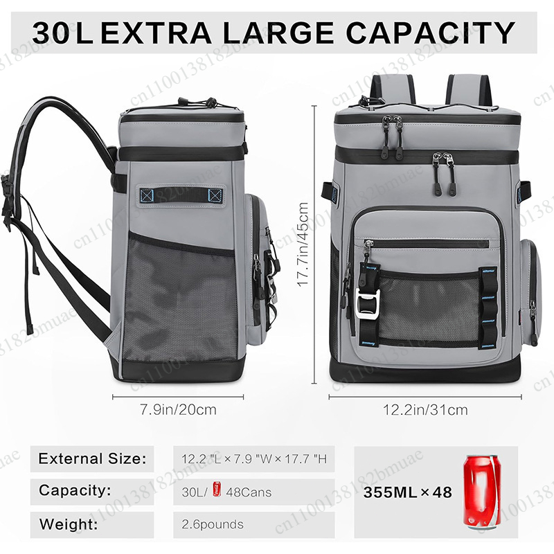 Fishing Bag Waterproof - Mochila Térmica Impermeável para Camping, Praia,