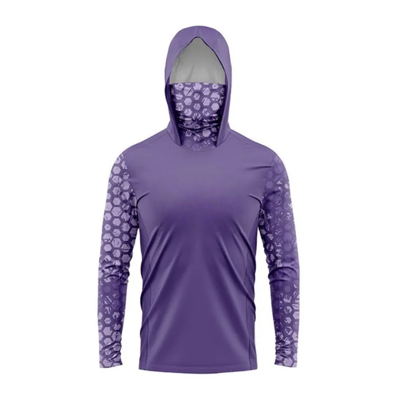 Camisa de pesca MALFC com capu - Fishing Shirt Uv Protection avaliação e preço